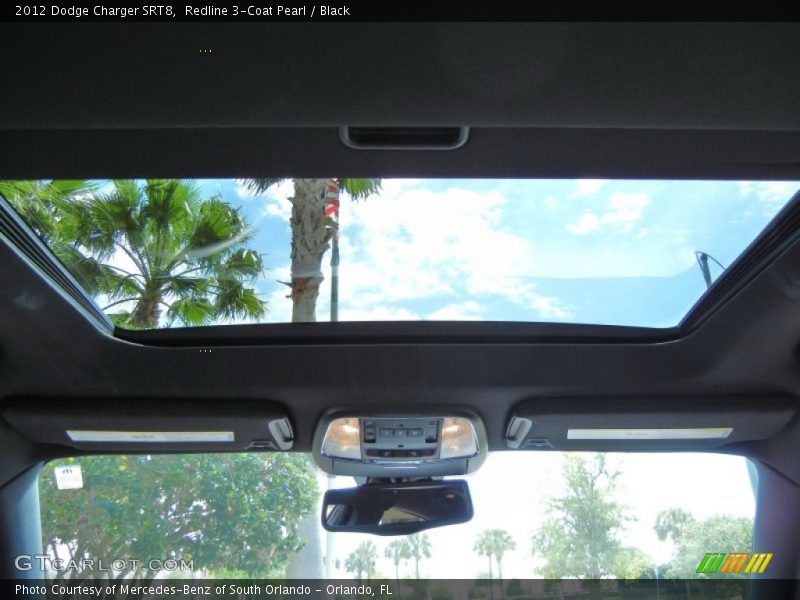 Sunroof of 2012 Charger SRT8
