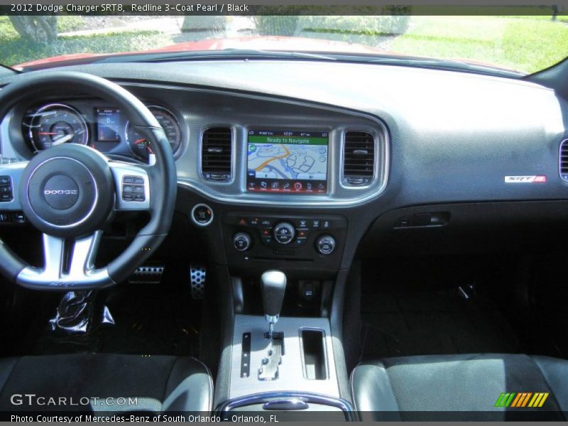 Dashboard of 2012 Charger SRT8