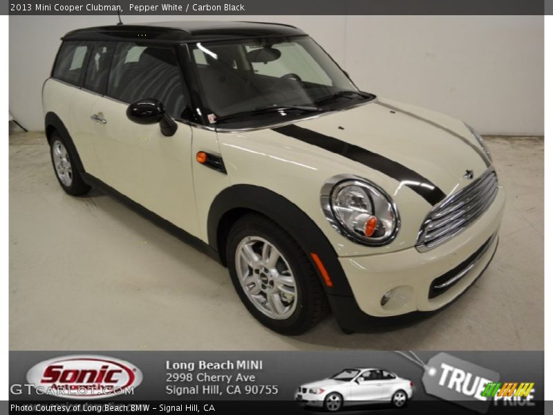 Pepper White / Carbon Black 2013 Mini Cooper Clubman