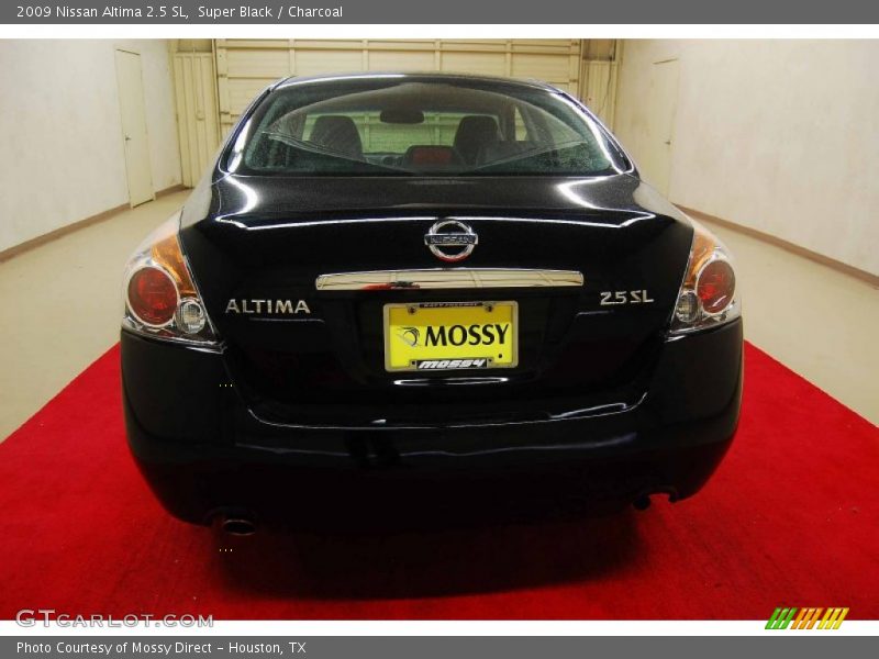 Super Black / Charcoal 2009 Nissan Altima 2.5 SL