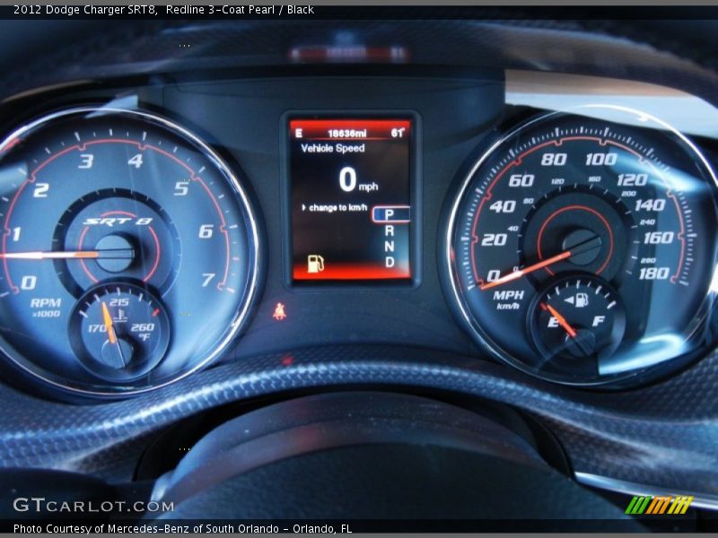  2012 Charger SRT8 SRT8 Gauges