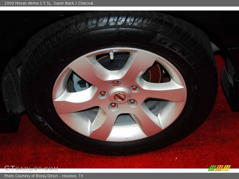 Super Black / Charcoal 2009 Nissan Altima 2.5 SL