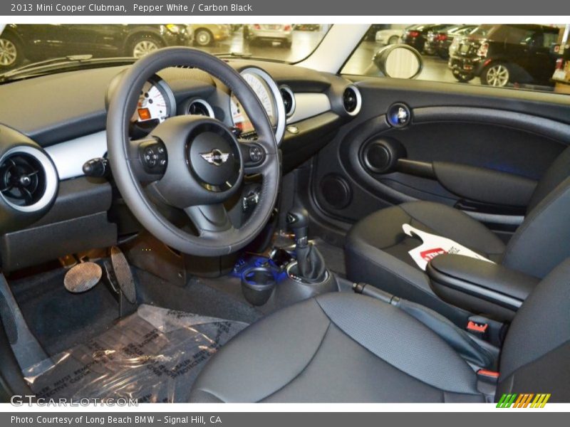 Pepper White / Carbon Black 2013 Mini Cooper Clubman