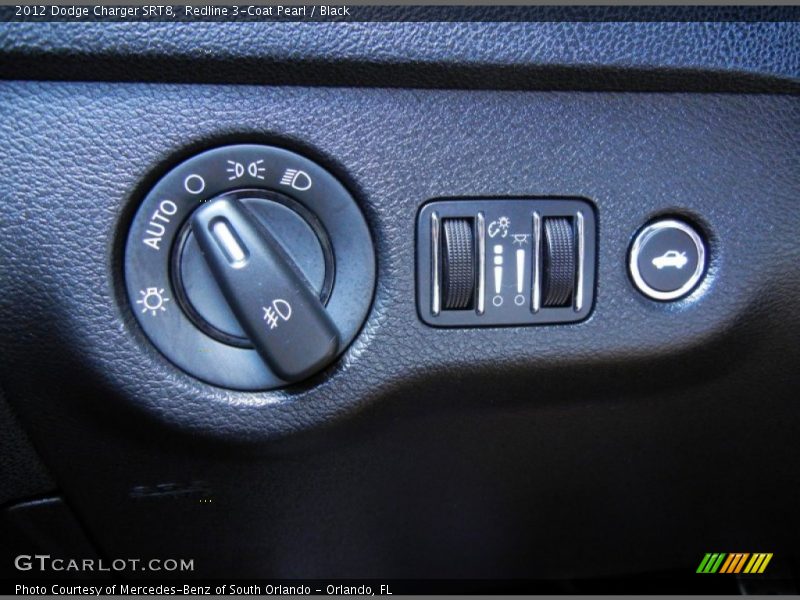 Controls of 2012 Charger SRT8