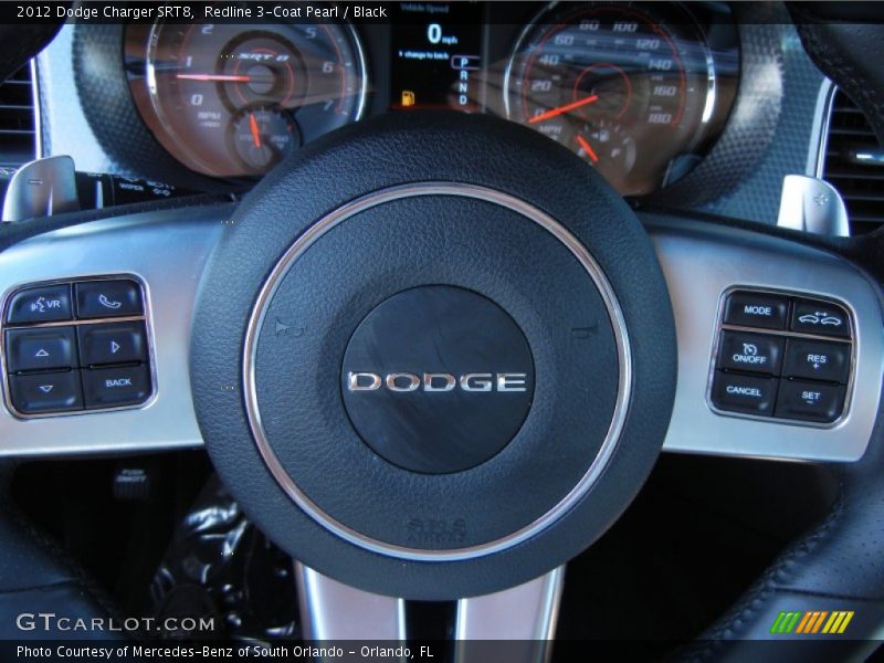 Controls of 2012 Charger SRT8