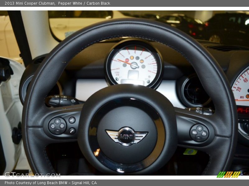 Pepper White / Carbon Black 2013 Mini Cooper Clubman