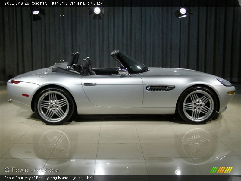 Titanium Silver Metallic / Black 2001 BMW Z8 Roadster