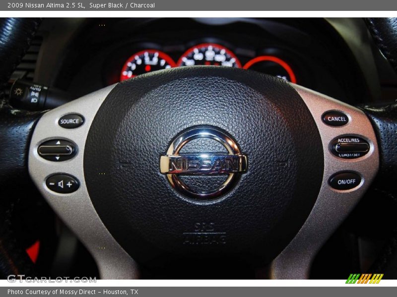 Super Black / Charcoal 2009 Nissan Altima 2.5 SL