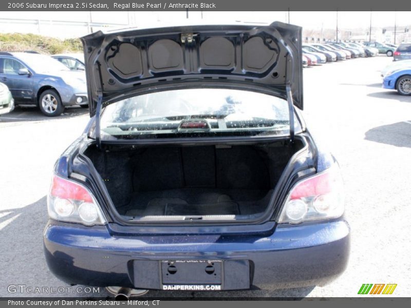 Regal Blue Pearl / Anthracite Black 2006 Subaru Impreza 2.5i Sedan