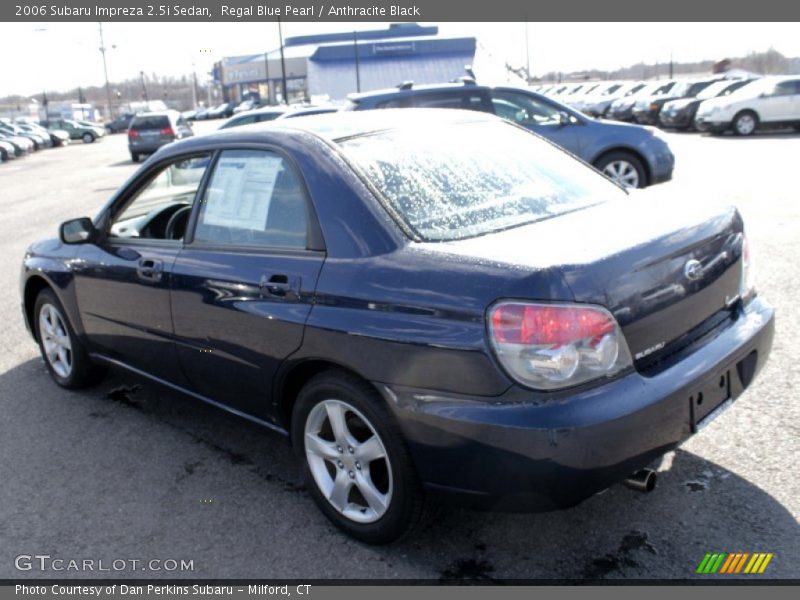 Regal Blue Pearl / Anthracite Black 2006 Subaru Impreza 2.5i Sedan