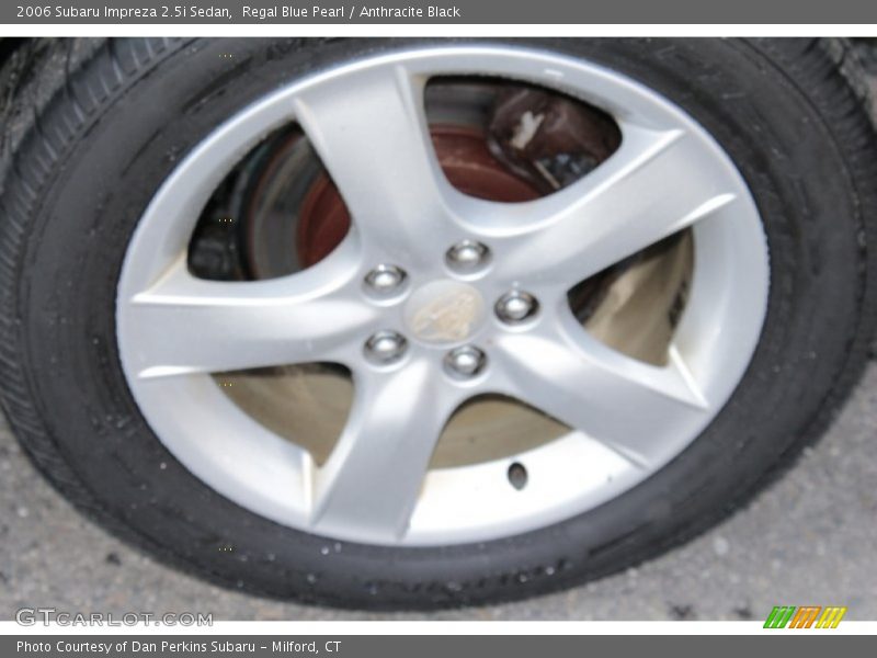 Regal Blue Pearl / Anthracite Black 2006 Subaru Impreza 2.5i Sedan