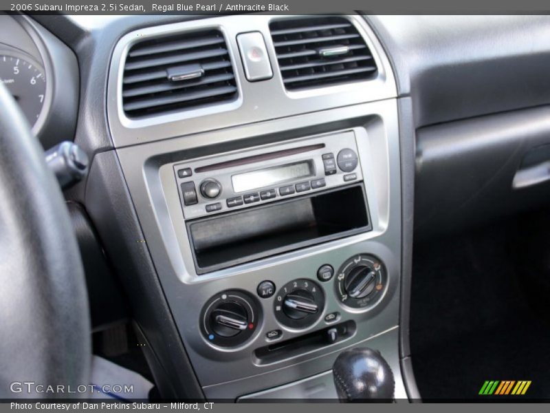 Regal Blue Pearl / Anthracite Black 2006 Subaru Impreza 2.5i Sedan