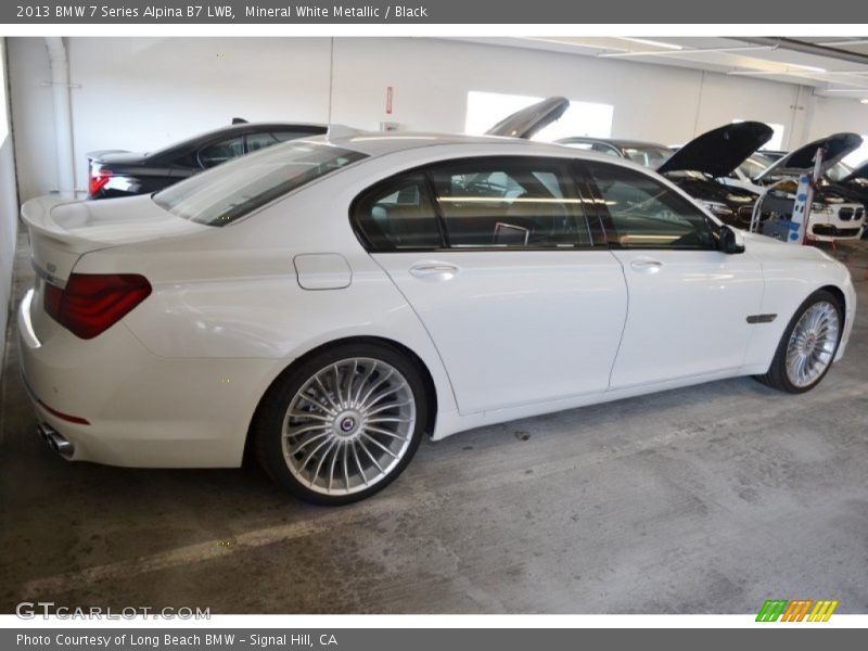 Mineral White Metallic / Black 2013 BMW 7 Series Alpina B7 LWB