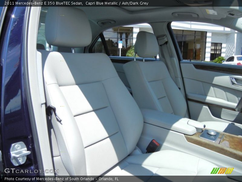 Capri Blue Metallic / Ash/Dark Grey 2011 Mercedes-Benz E 350 BlueTEC Sedan