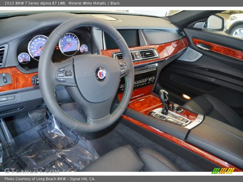 Mineral White Metallic / Black 2013 BMW 7 Series Alpina B7 LWB