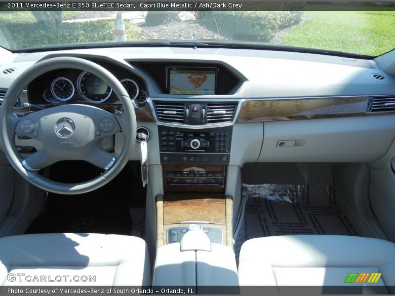 Dashboard of 2011 E 350 BlueTEC Sedan