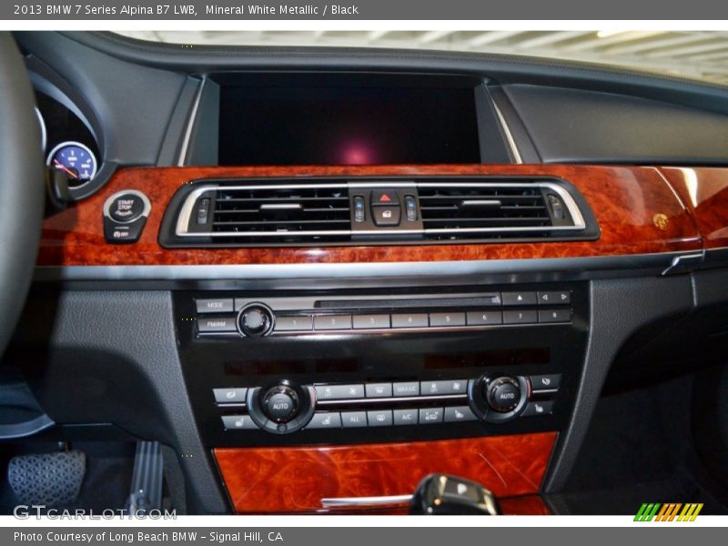 Mineral White Metallic / Black 2013 BMW 7 Series Alpina B7 LWB