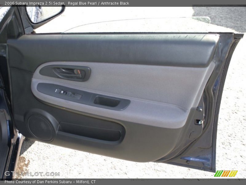 Regal Blue Pearl / Anthracite Black 2006 Subaru Impreza 2.5i Sedan