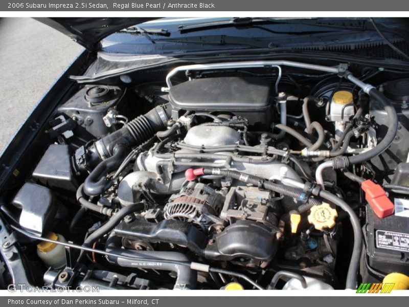 Regal Blue Pearl / Anthracite Black 2006 Subaru Impreza 2.5i Sedan