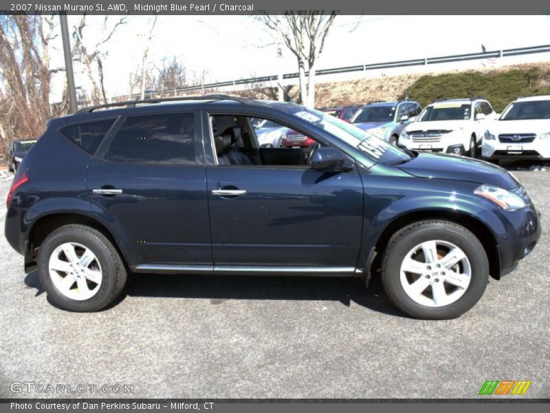 Midnight Blue Pearl / Charcoal 2007 Nissan Murano SL AWD