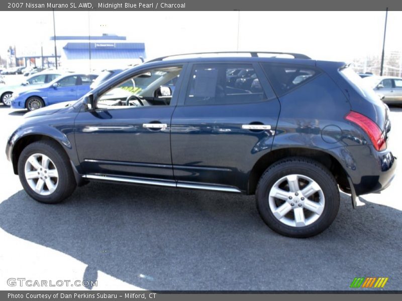 Midnight Blue Pearl / Charcoal 2007 Nissan Murano SL AWD