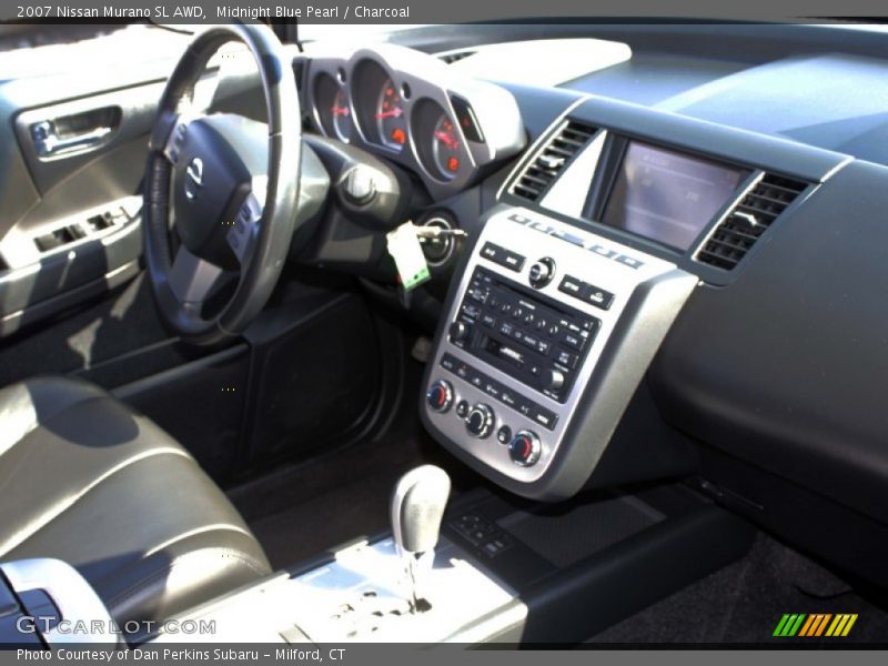 Midnight Blue Pearl / Charcoal 2007 Nissan Murano SL AWD