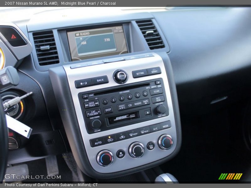 Midnight Blue Pearl / Charcoal 2007 Nissan Murano SL AWD