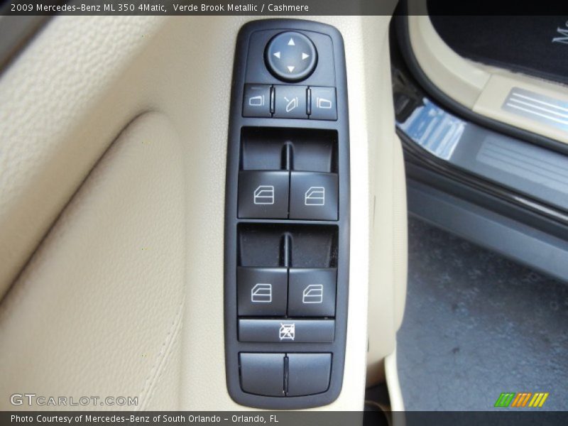 Controls of 2009 ML 350 4Matic