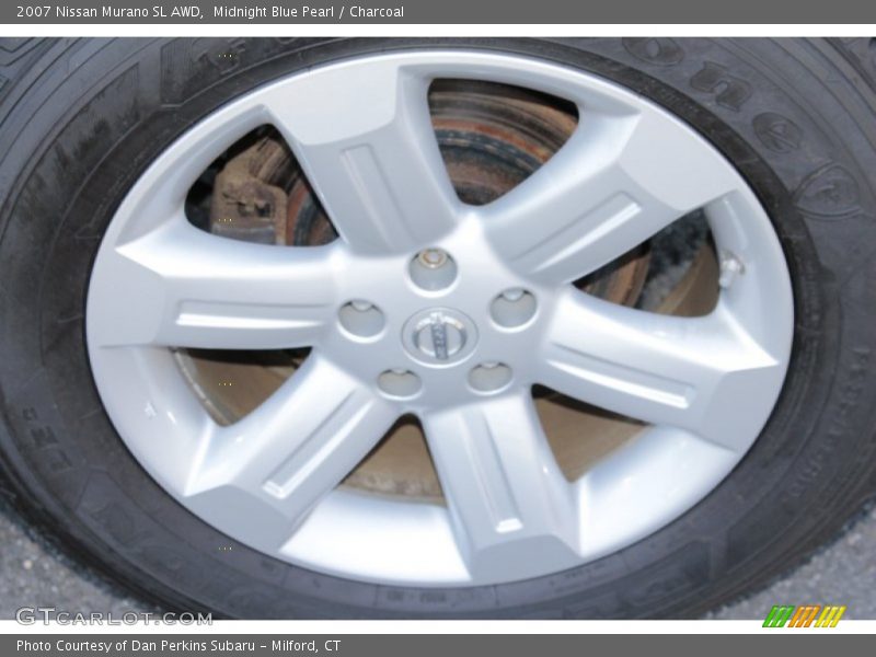 Midnight Blue Pearl / Charcoal 2007 Nissan Murano SL AWD