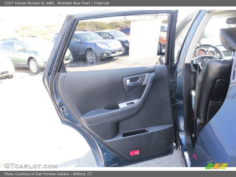 Midnight Blue Pearl / Charcoal 2007 Nissan Murano SL AWD