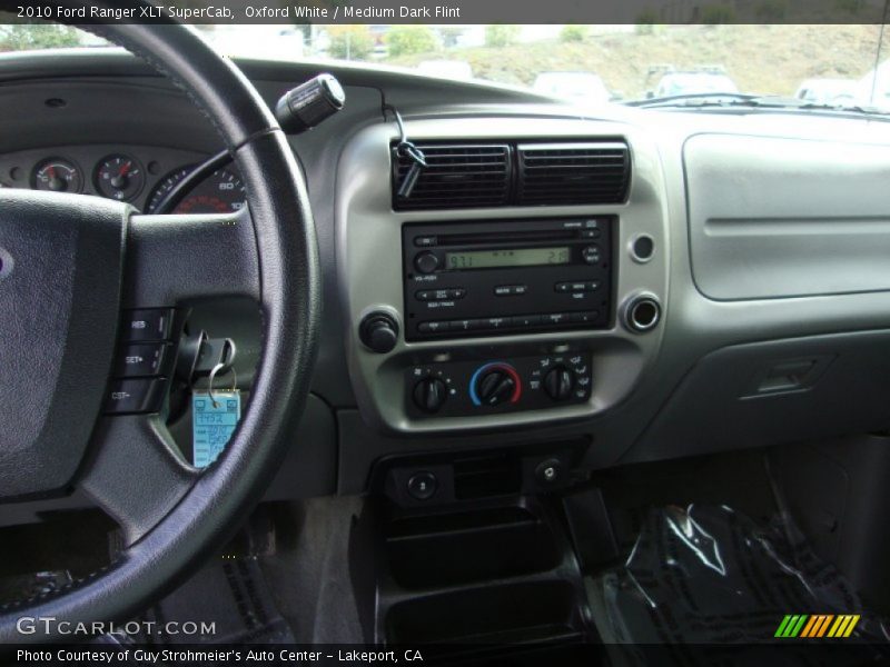 Oxford White / Medium Dark Flint 2010 Ford Ranger XLT SuperCab