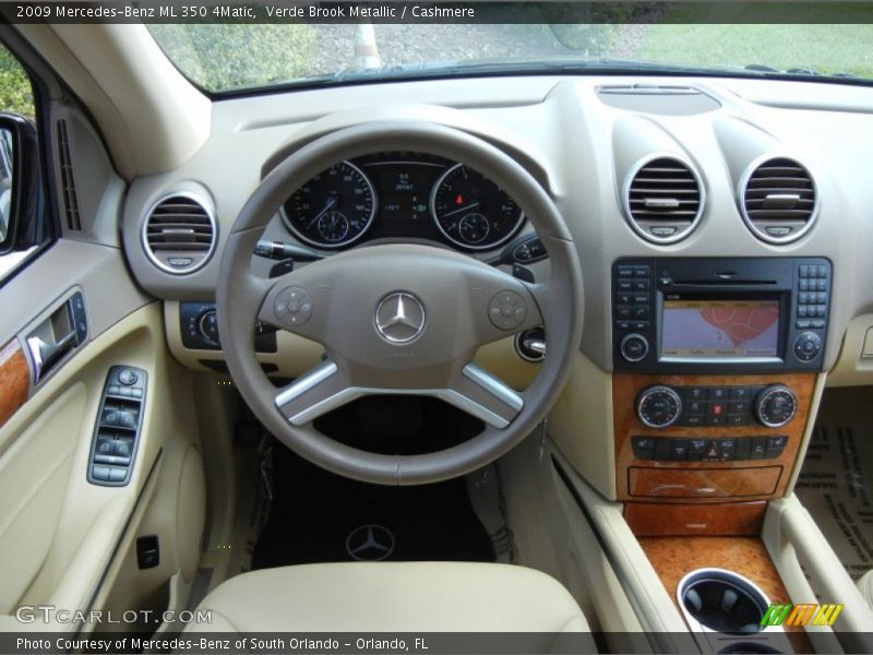 Dashboard of 2009 ML 350 4Matic