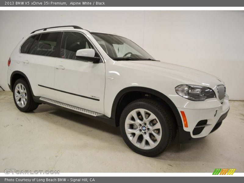 Alpine White / Black 2013 BMW X5 xDrive 35i Premium