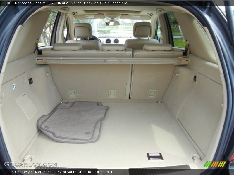  2009 ML 350 4Matic Trunk