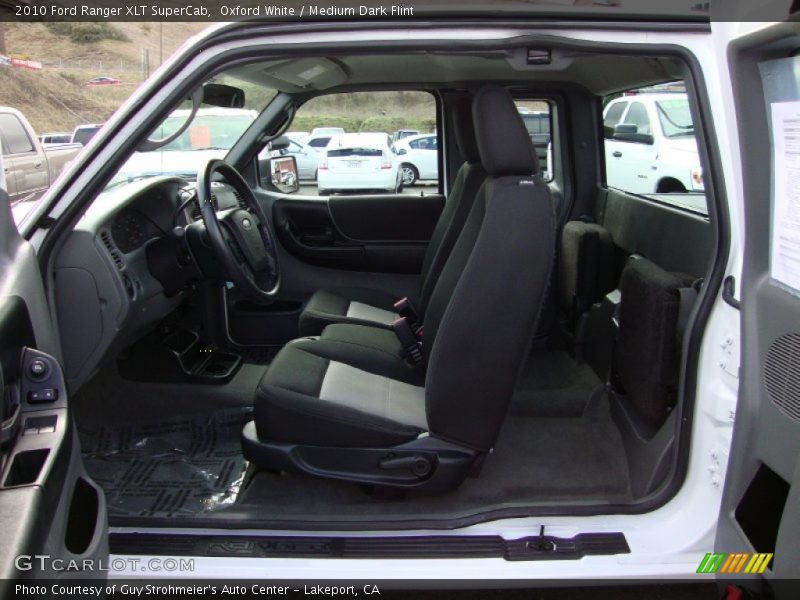  2010 Ranger XLT SuperCab Medium Dark Flint Interior