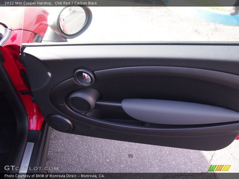 Chili Red / Carbon Black 2012 Mini Cooper Hardtop