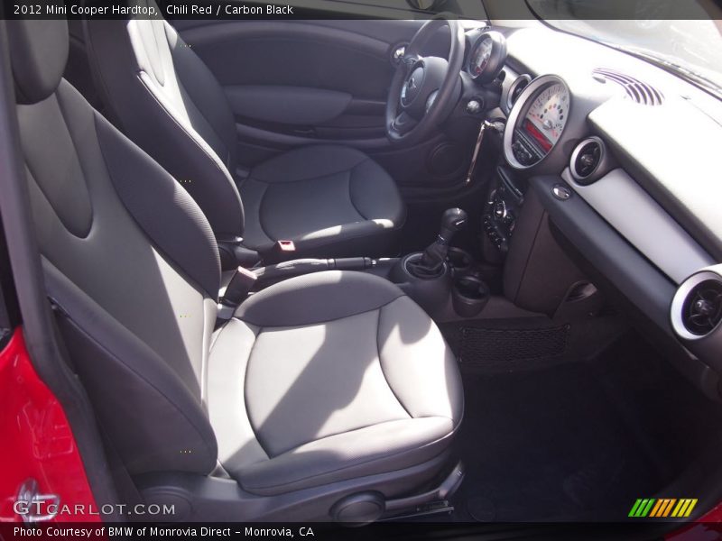 Chili Red / Carbon Black 2012 Mini Cooper Hardtop