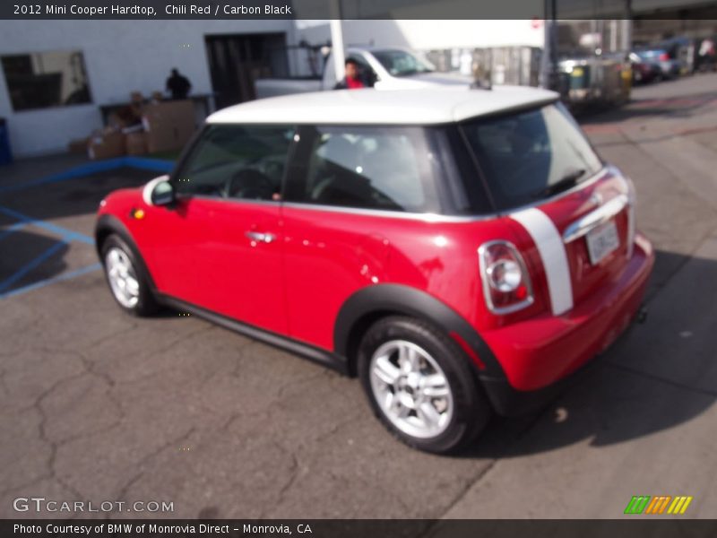 Chili Red / Carbon Black 2012 Mini Cooper Hardtop