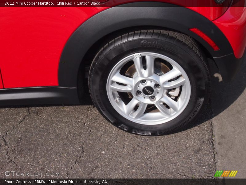 Chili Red / Carbon Black 2012 Mini Cooper Hardtop