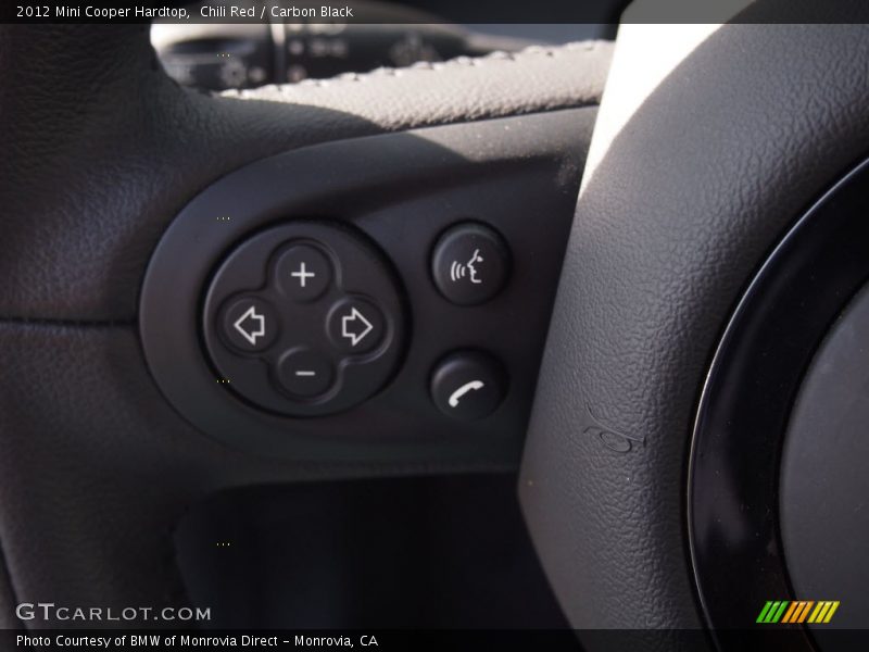 Chili Red / Carbon Black 2012 Mini Cooper Hardtop