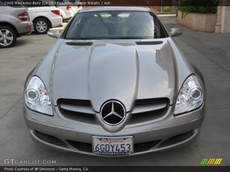 Pewter Metallic / Ash 2006 Mercedes-Benz SLK 280 Roadster