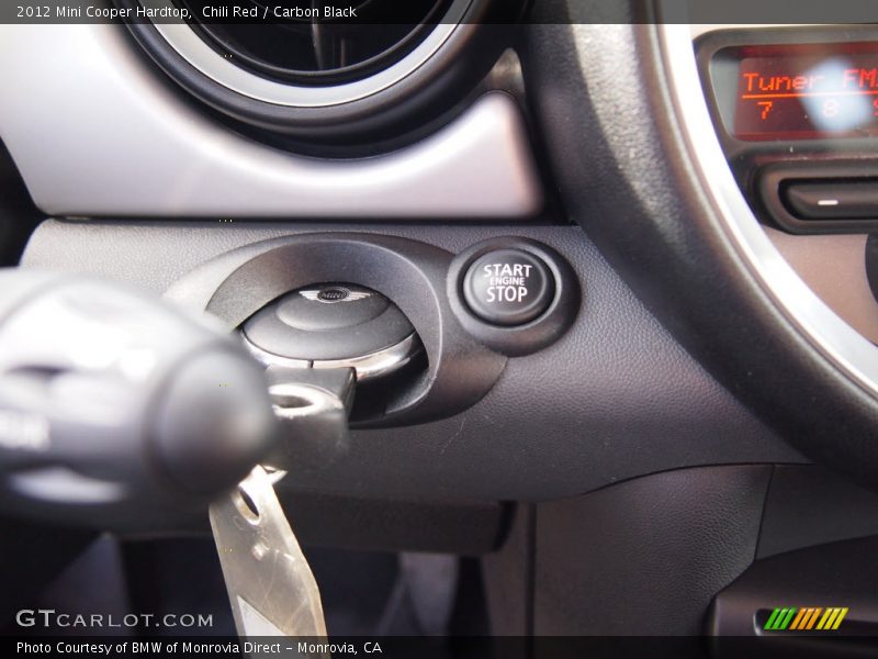Chili Red / Carbon Black 2012 Mini Cooper Hardtop