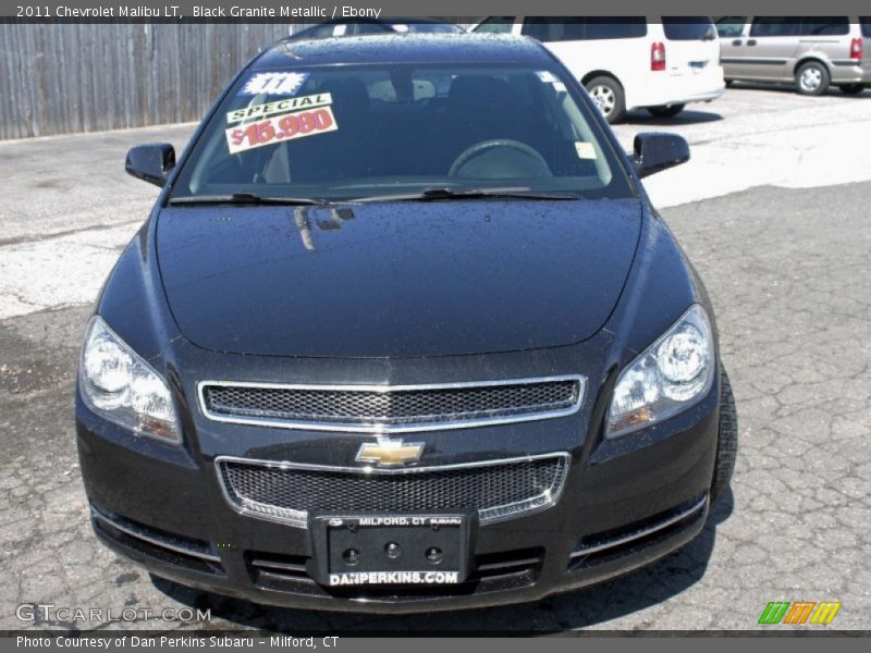 Black Granite Metallic / Ebony 2011 Chevrolet Malibu LT