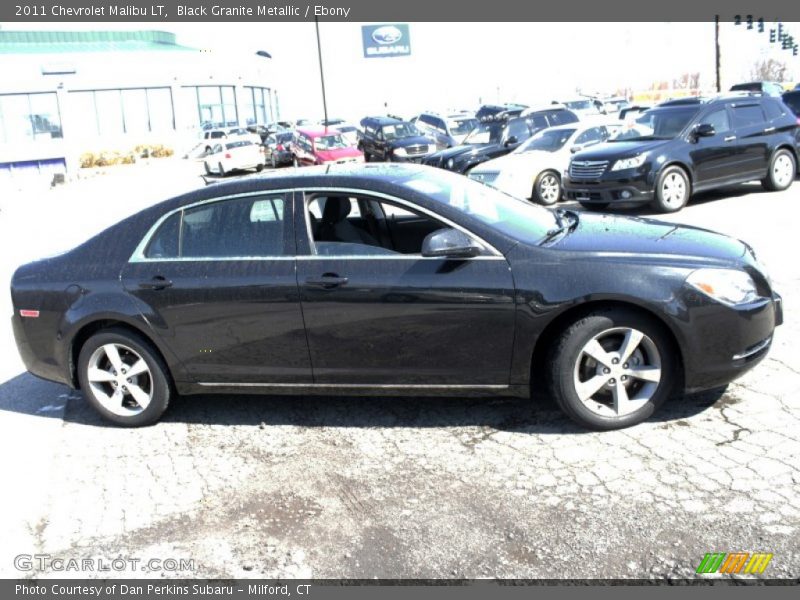 Black Granite Metallic / Ebony 2011 Chevrolet Malibu LT