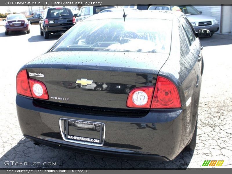 Black Granite Metallic / Ebony 2011 Chevrolet Malibu LT