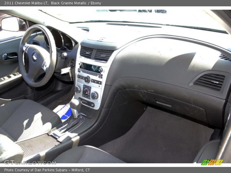 Black Granite Metallic / Ebony 2011 Chevrolet Malibu LT