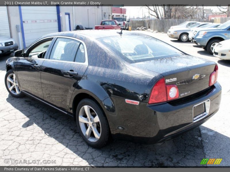 Black Granite Metallic / Ebony 2011 Chevrolet Malibu LT