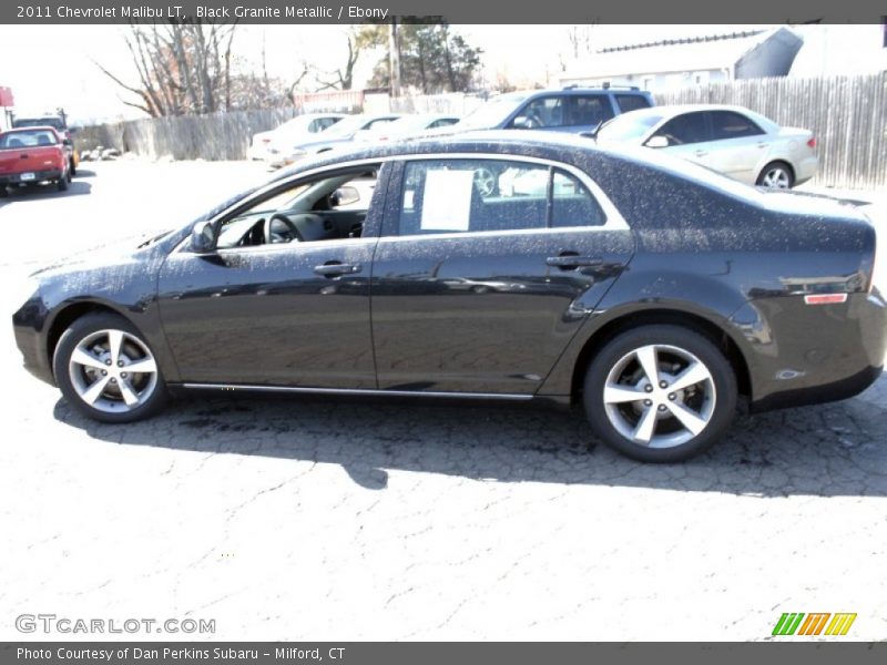 Black Granite Metallic / Ebony 2011 Chevrolet Malibu LT
