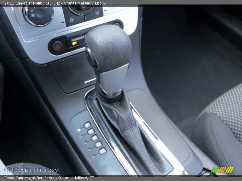 Black Granite Metallic / Ebony 2011 Chevrolet Malibu LT
