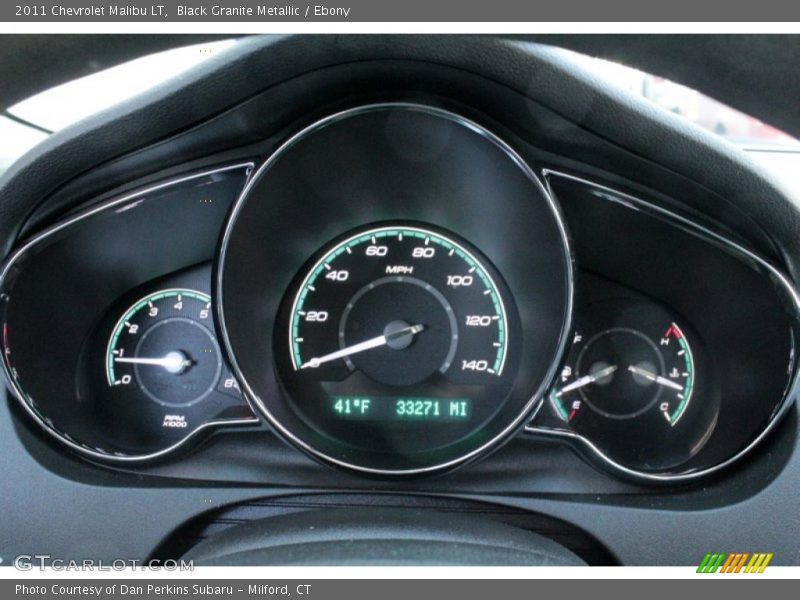 Black Granite Metallic / Ebony 2011 Chevrolet Malibu LT